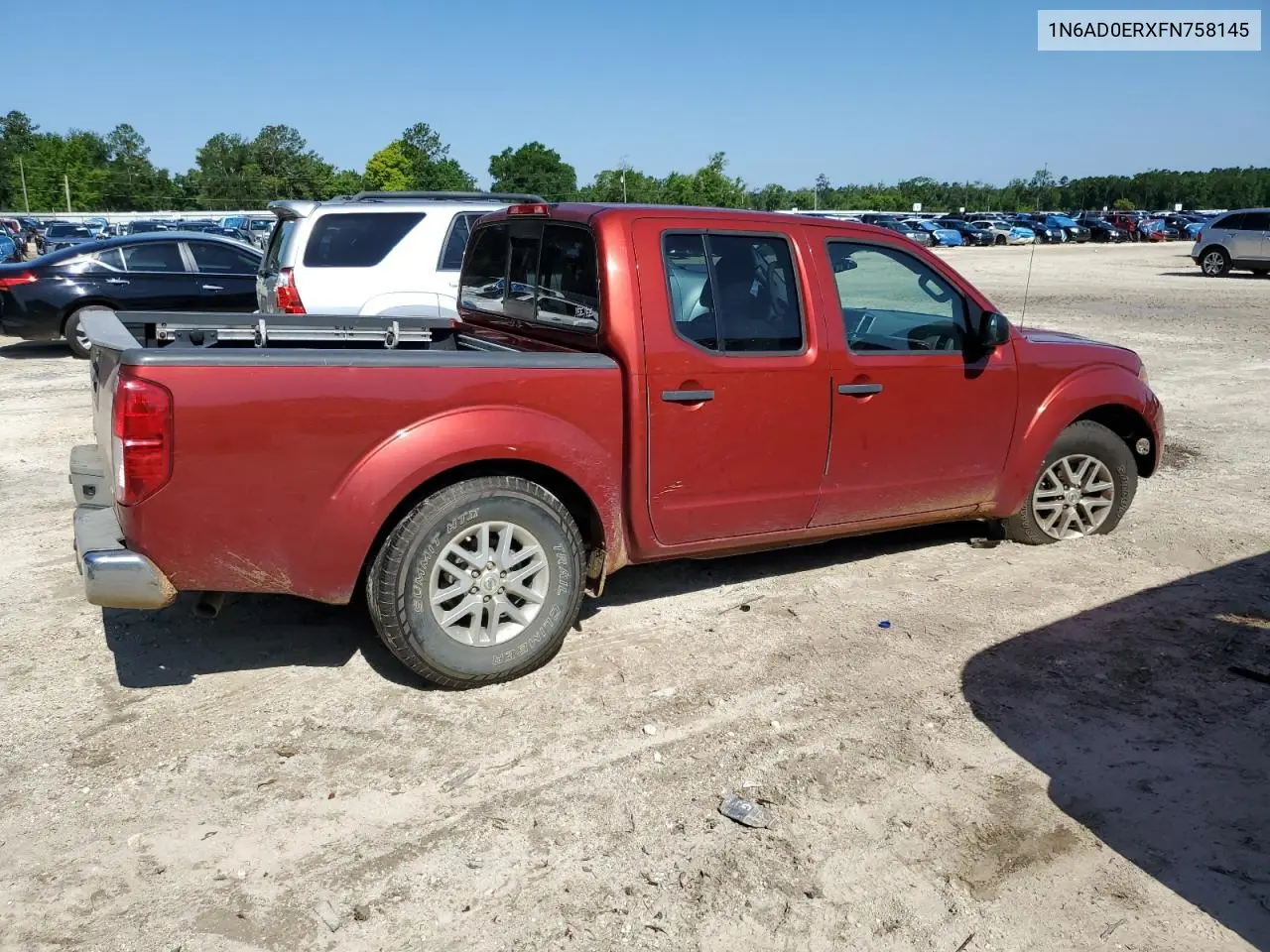 2015 Nissan Frontier S VIN: 1N6AD0ERXFN758145 Lot: 56968325