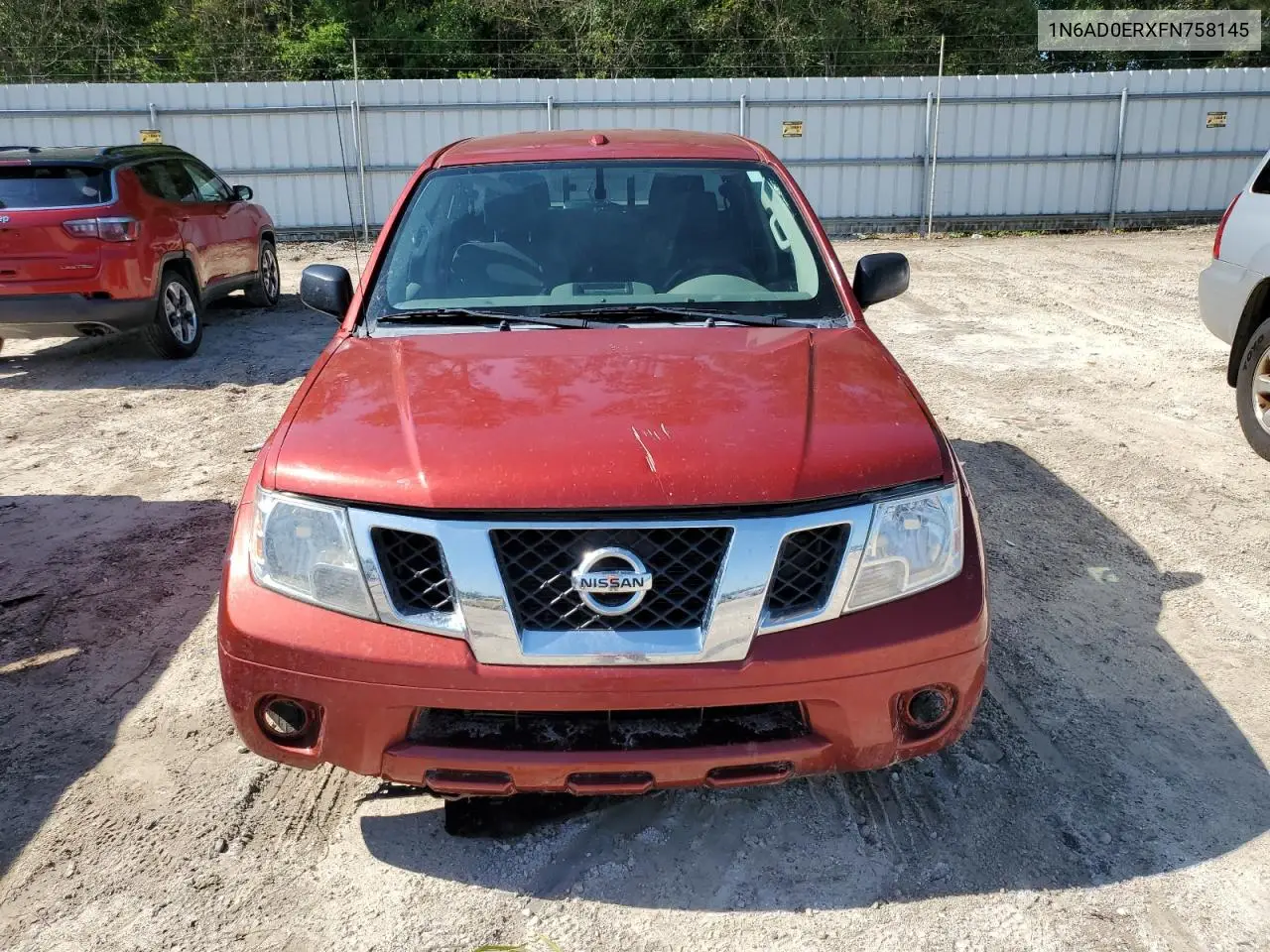 2015 Nissan Frontier S VIN: 1N6AD0ERXFN758145 Lot: 56968325