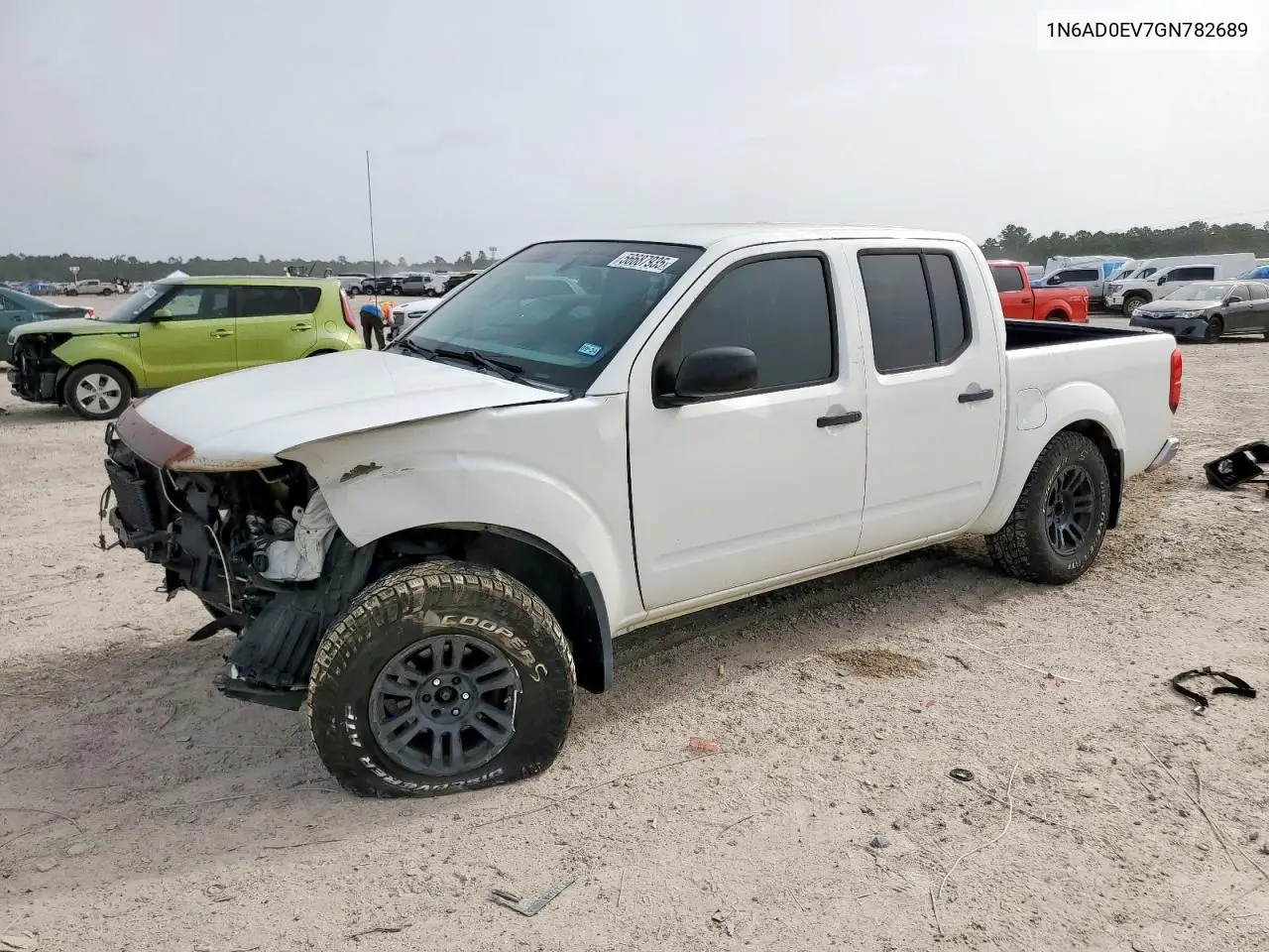 2016 Nissan Frontier S VIN: 1N6AD0EV7GN782689 Lot: 56687935