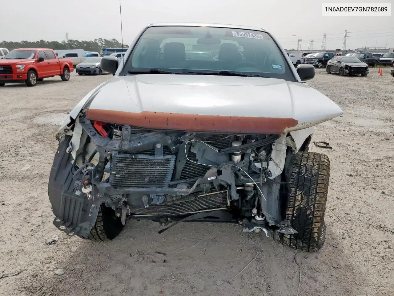2016 Nissan Frontier S VIN: 1N6AD0EV7GN782689 Lot: 56687935