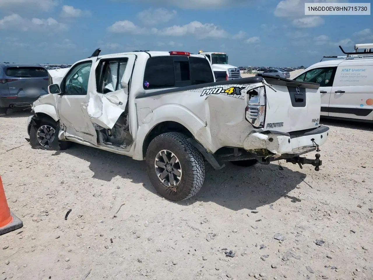 2017 Nissan Frontier S VIN: 1N6DD0EV8HN715730 Lot: 61606725