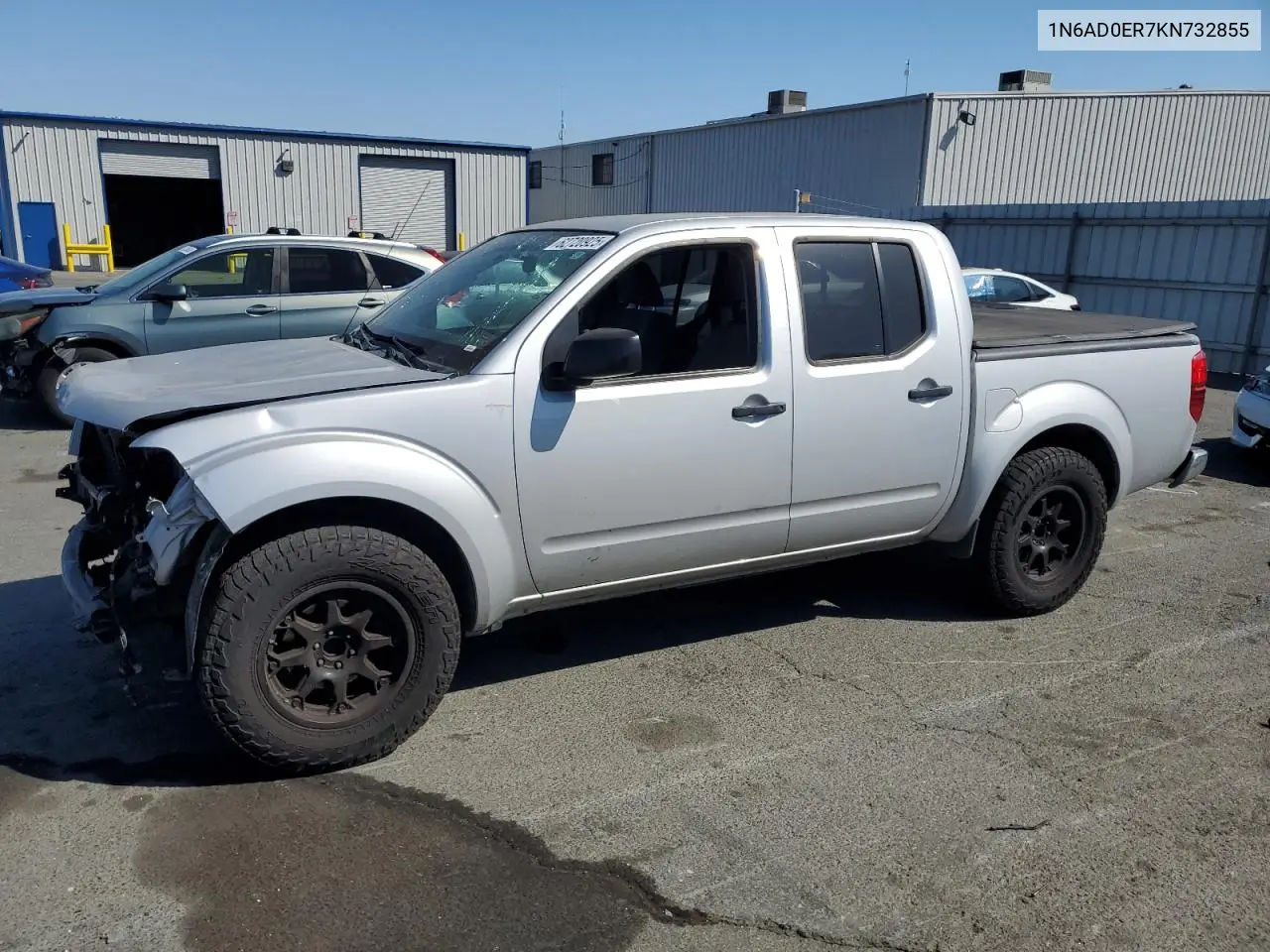 2019 Nissan Frontier S VIN: 1N6AD0ER7KN732855 Lot: 62720925