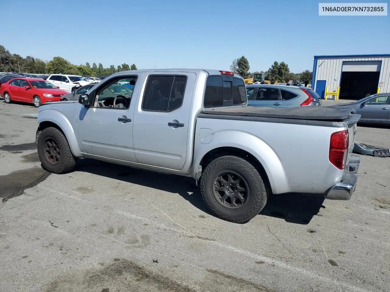 2019 Nissan Frontier S VIN: 1N6AD0ER7KN732855 Lot: 62720925