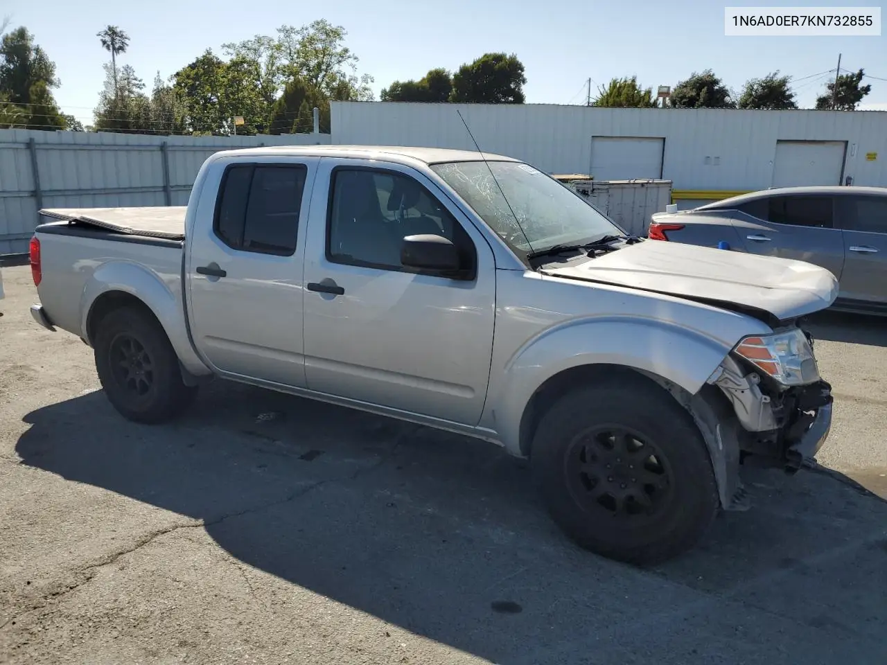 2019 Nissan Frontier S VIN: 1N6AD0ER7KN732855 Lot: 62720925