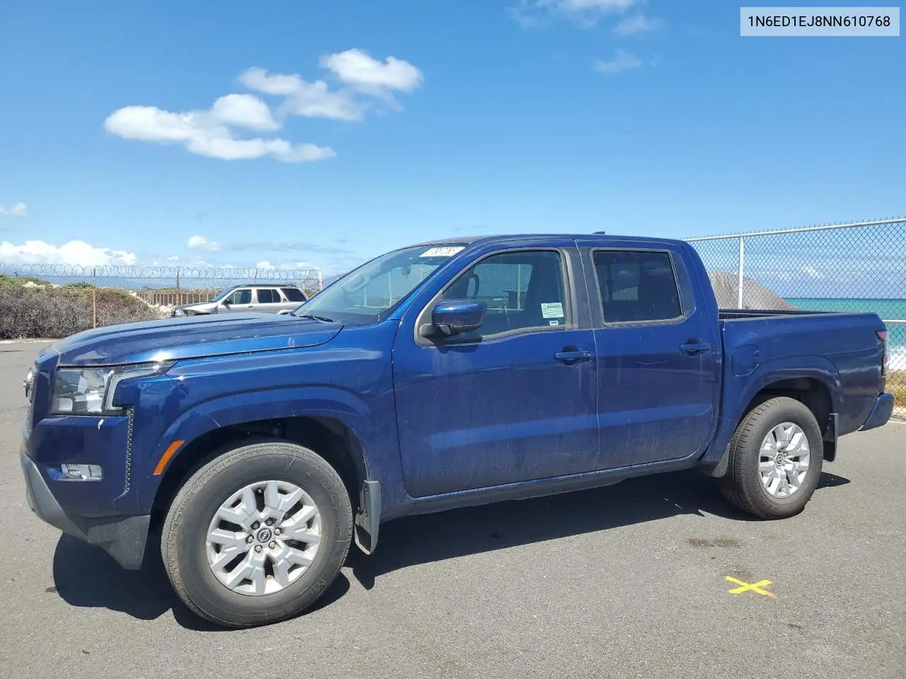 2022 Nissan Frontier S VIN: 1N6ED1EJ8NN610768 Lot: 57957265
