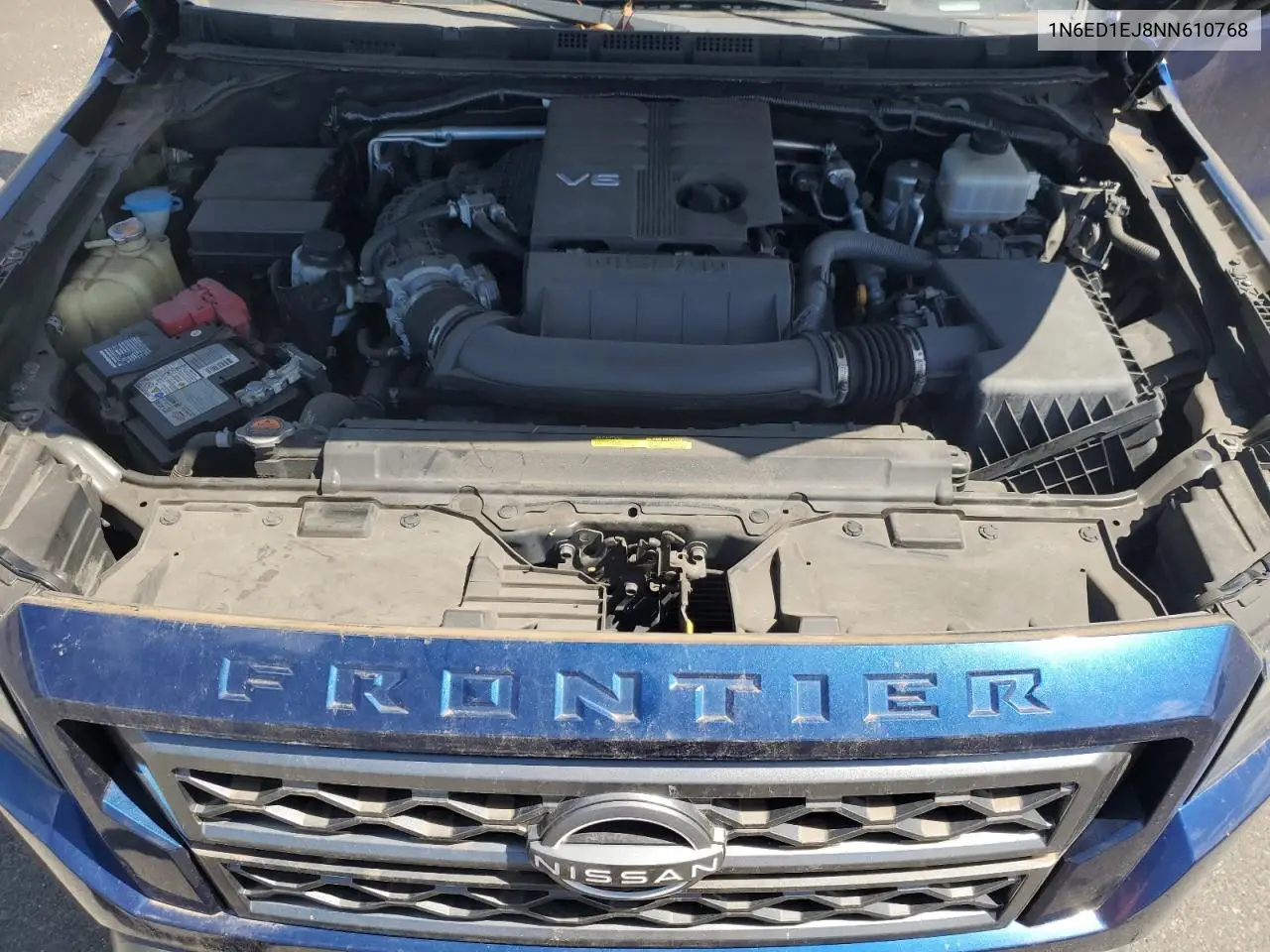 2022 Nissan Frontier S VIN: 1N6ED1EJ8NN610768 Lot: 57957265