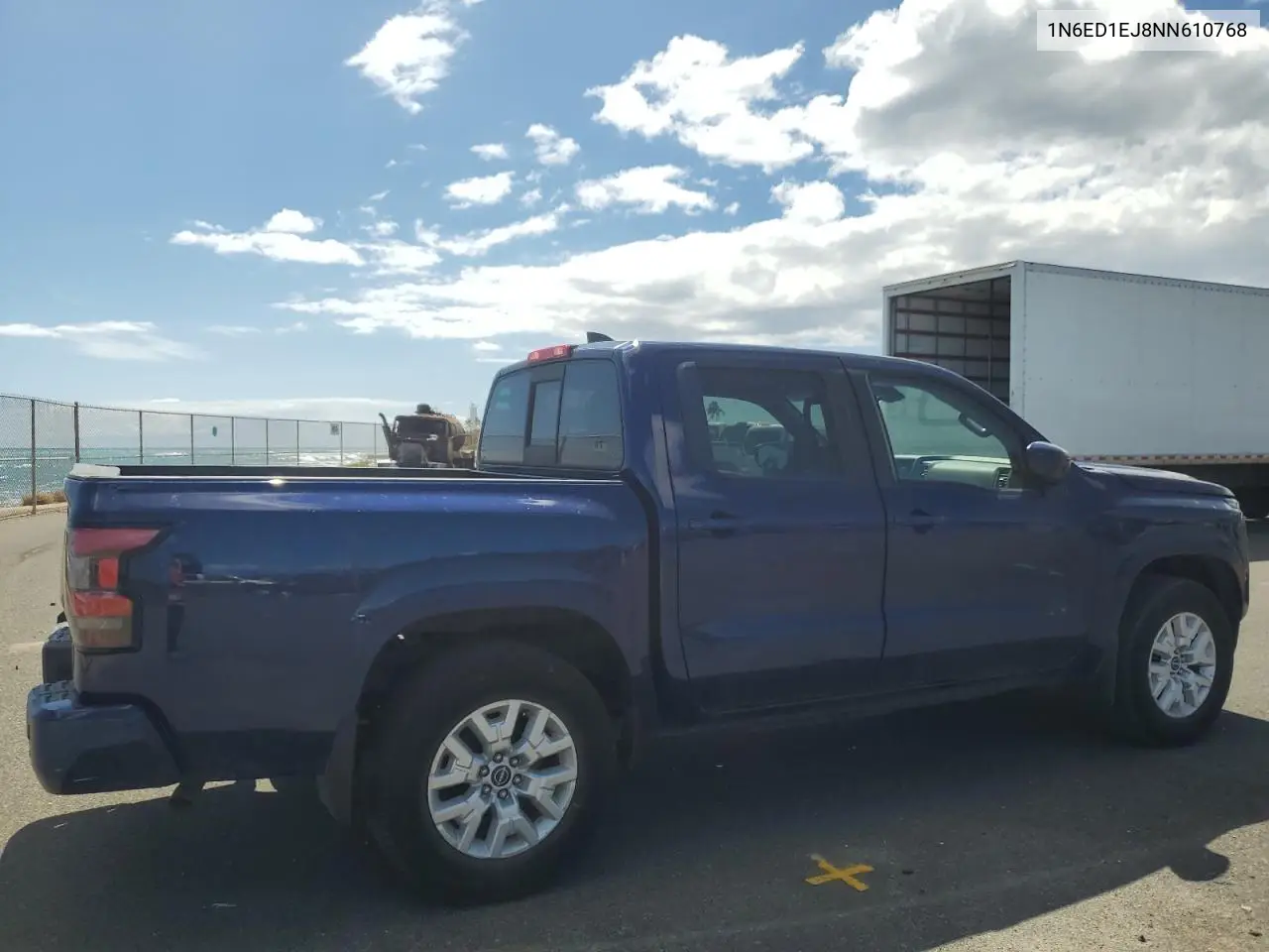 2022 Nissan Frontier S VIN: 1N6ED1EJ8NN610768 Lot: 57957265