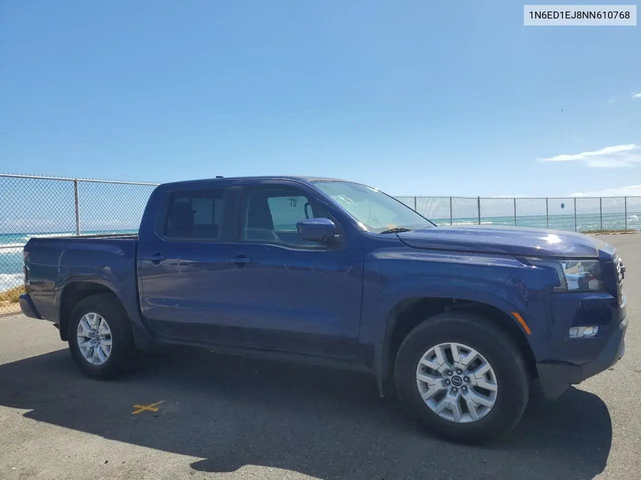 2022 Nissan Frontier S VIN: 1N6ED1EJ8NN610768 Lot: 57957265