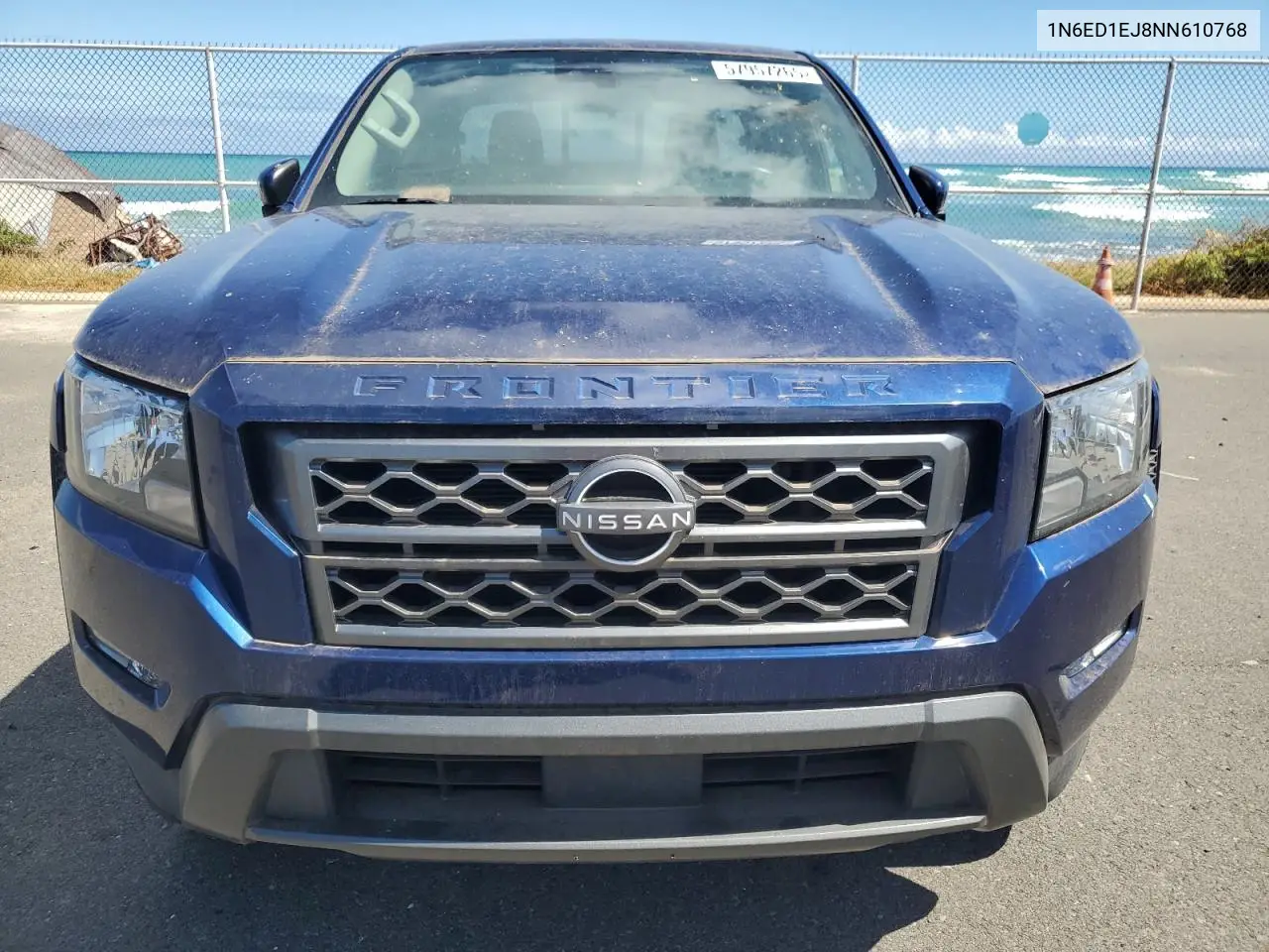 2022 Nissan Frontier S VIN: 1N6ED1EJ8NN610768 Lot: 57957265