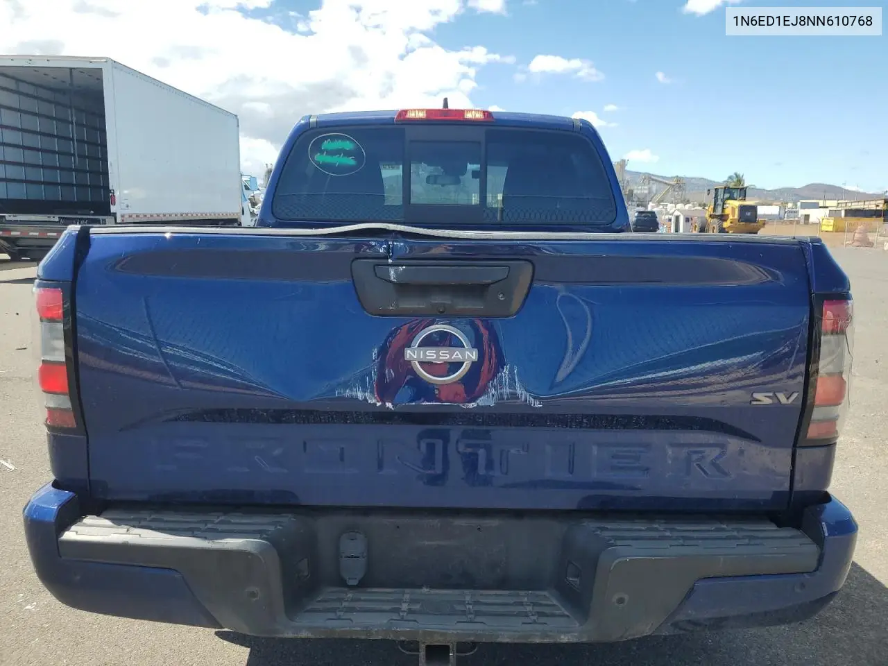 2022 Nissan Frontier S VIN: 1N6ED1EJ8NN610768 Lot: 57957265