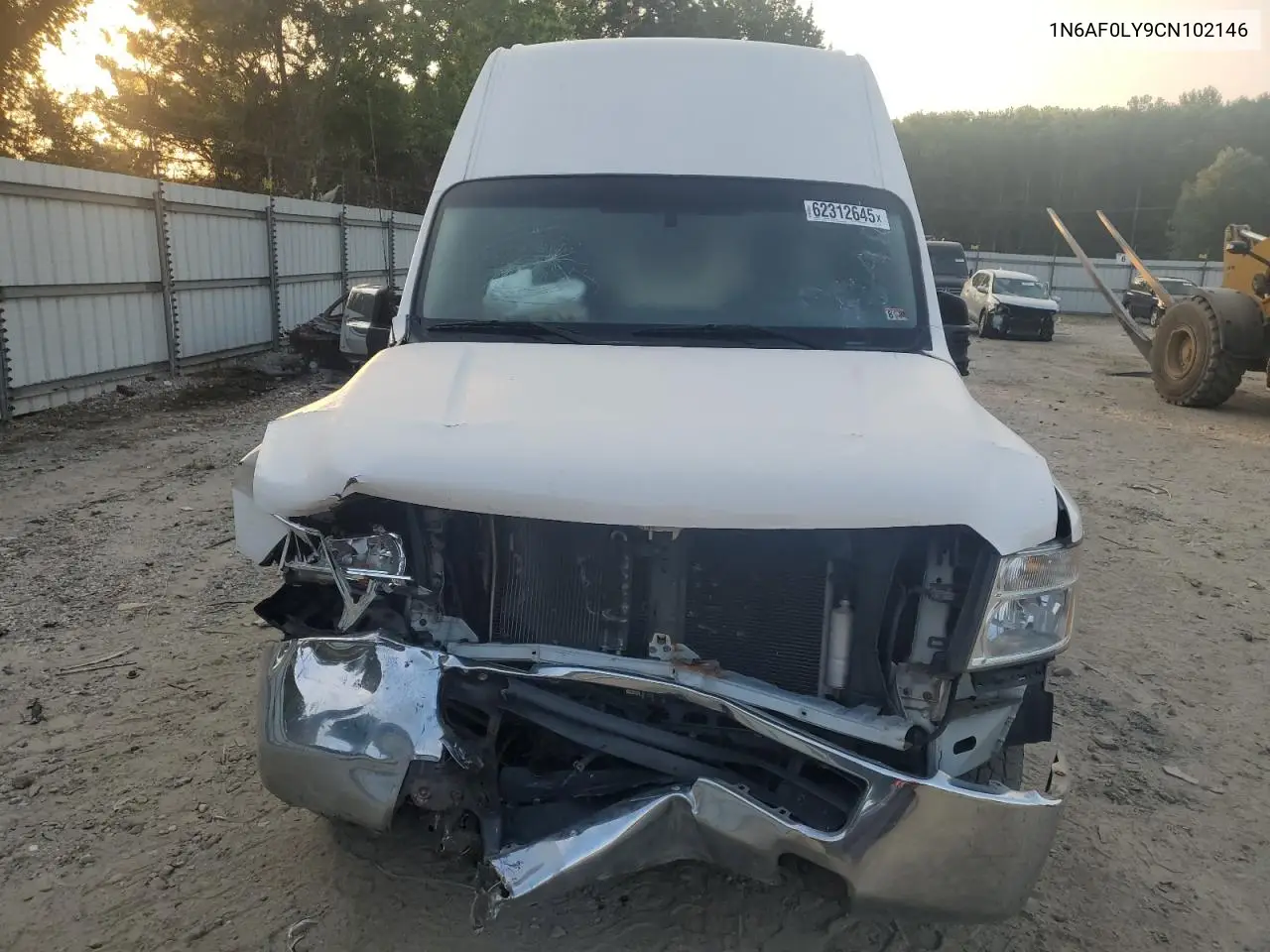 2012 Nissan Nv 2500 VIN: 1N6AF0LY9CN102146 Lot: 62312645