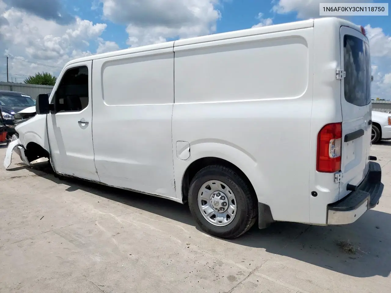 2012 Nissan Nv 2500 VIN: 1N6AF0KY3CN118750 Lot: 62489325