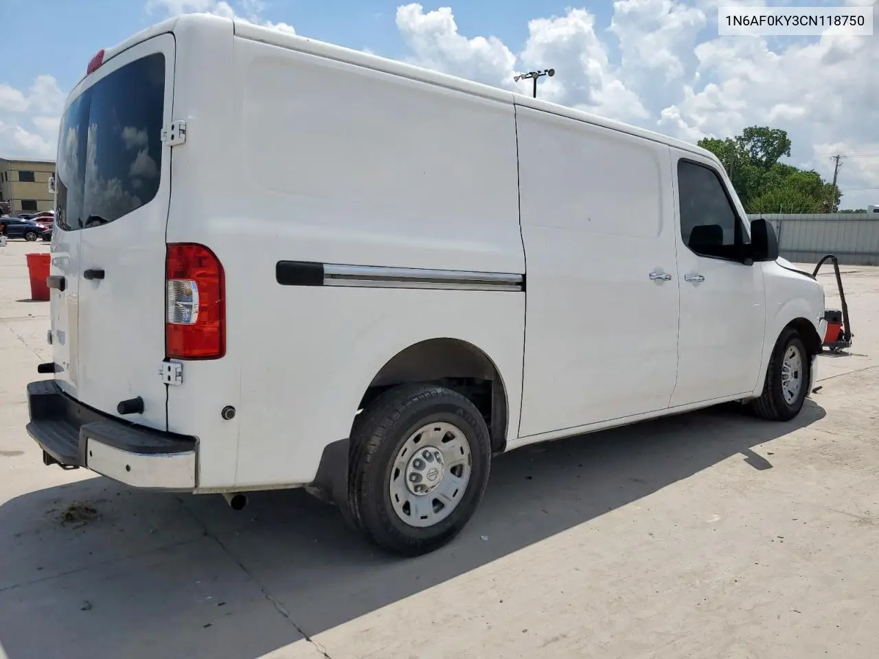 2012 Nissan Nv 2500 VIN: 1N6AF0KY3CN118750 Lot: 62489325