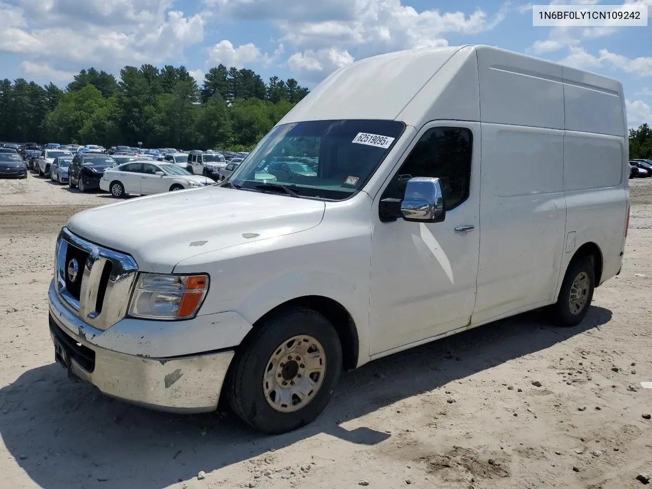 2012 Nissan Nv 2500 VIN: 1N6BF0LY1CN109242 Lot: 62519095