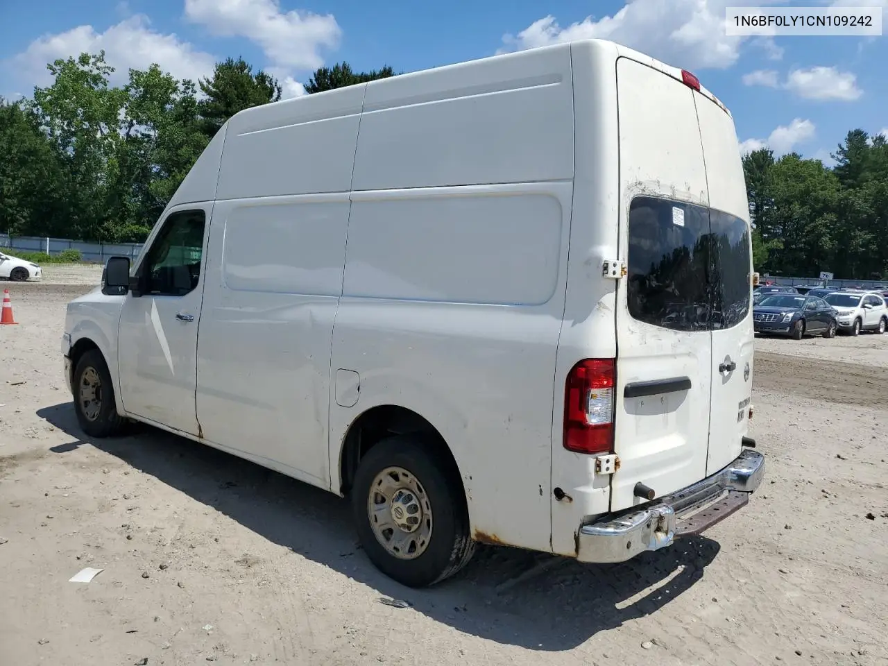 2012 Nissan Nv 2500 VIN: 1N6BF0LY1CN109242 Lot: 62519095