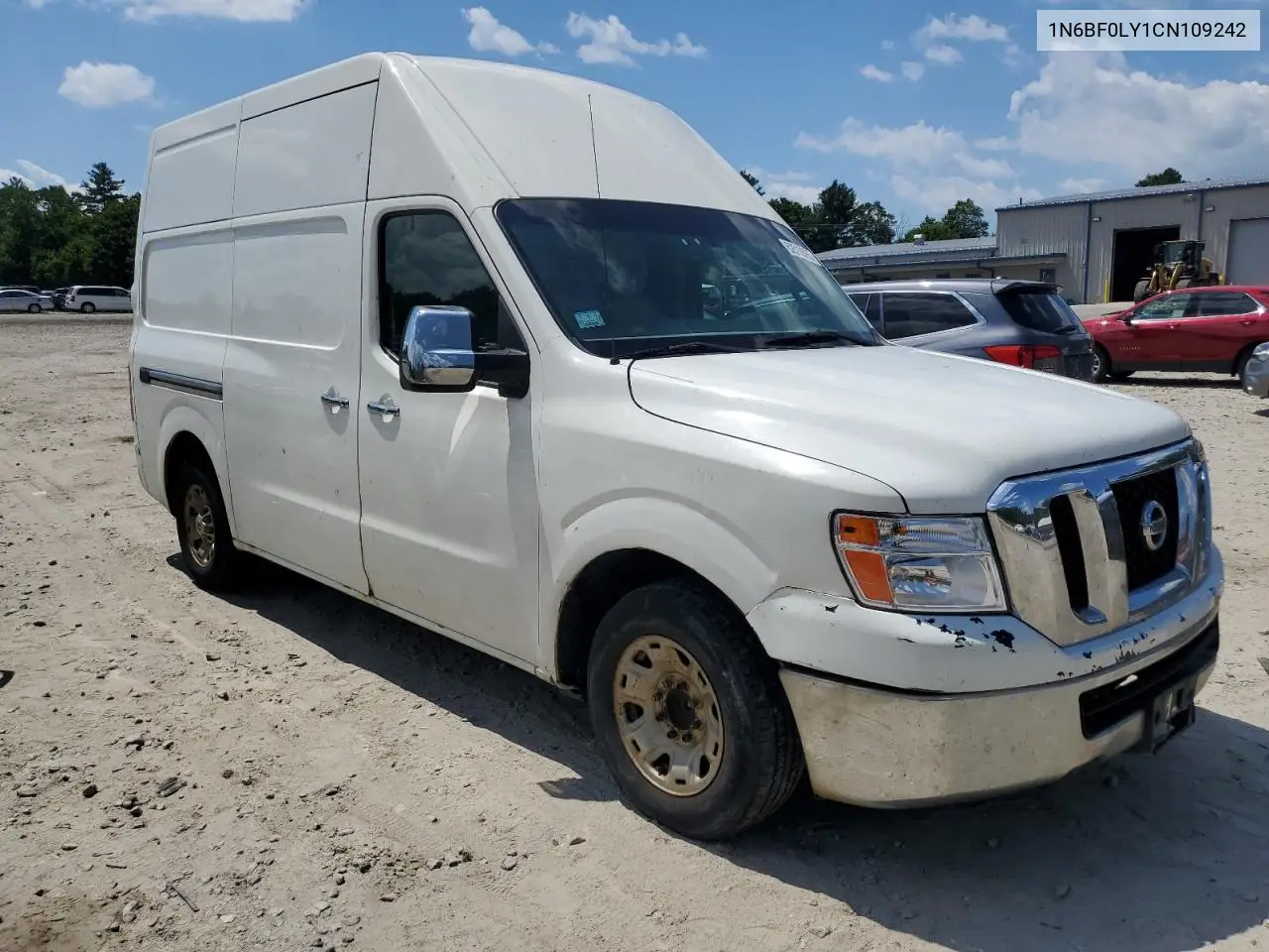 2012 Nissan Nv 2500 VIN: 1N6BF0LY1CN109242 Lot: 62519095