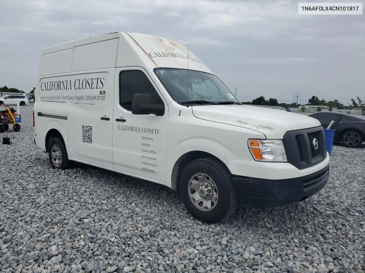 2012 Nissan Nv 2500 VIN: 1N6AF0LX4CN101817 Lot: 63037605