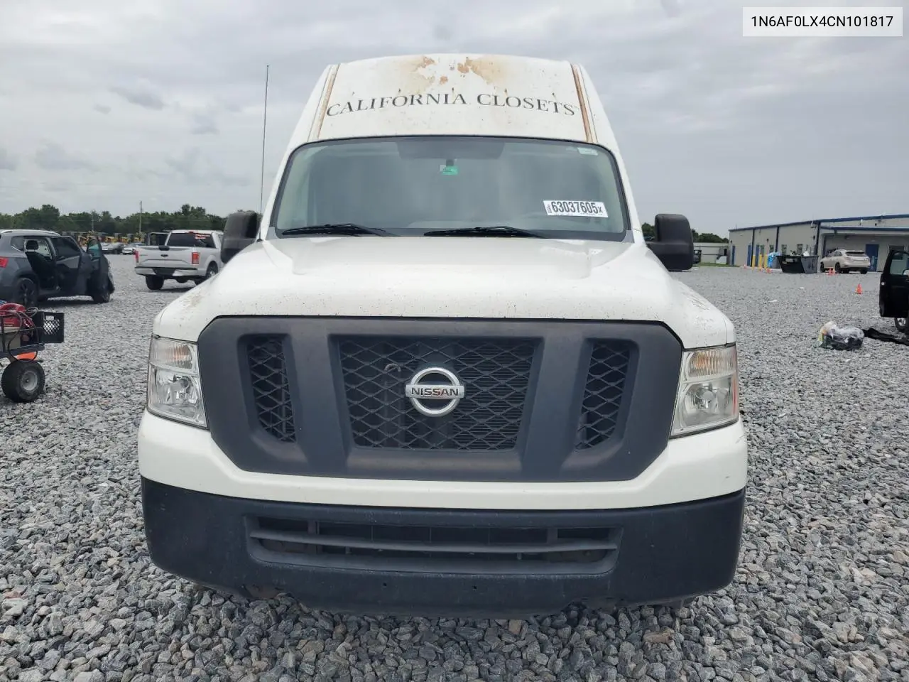 2012 Nissan Nv 2500 VIN: 1N6AF0LX4CN101817 Lot: 63037605