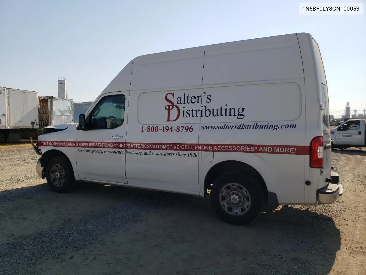 2012 Nissan Nv 2500 VIN: 1N6BF0LY8CN100053 Lot: 64464765