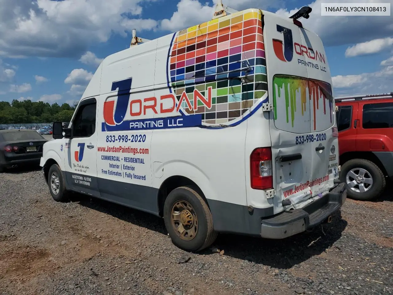 2012 Nissan Nv 2500 VIN: 1N6AF0LY3CN108413 Lot: 65441445