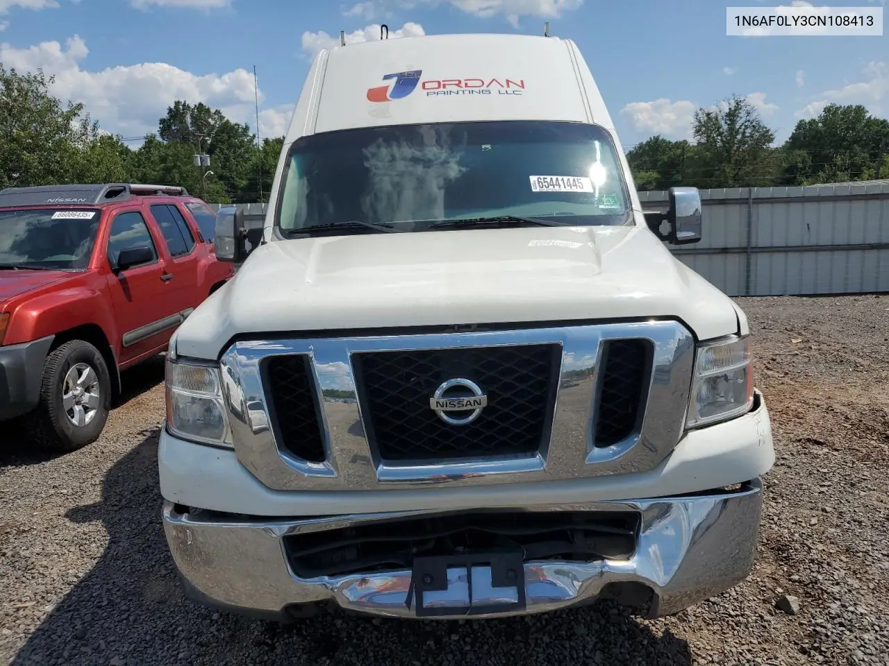 2012 Nissan Nv 2500 VIN: 1N6AF0LY3CN108413 Lot: 65441445
