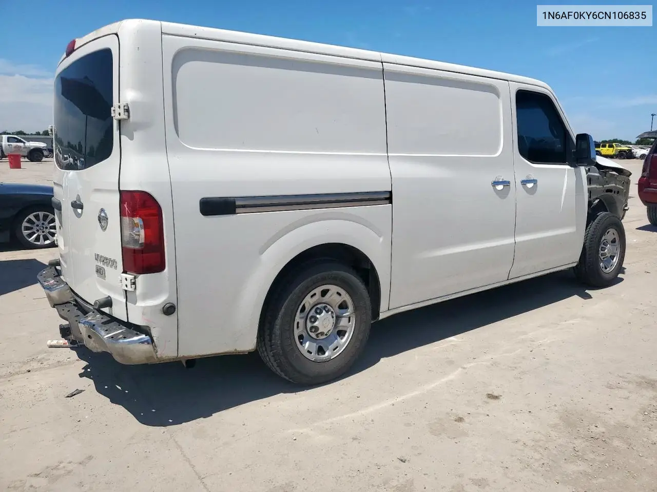 2012 Nissan Nv 2500 VIN: 1N6AF0KY6CN106835 Lot: 65616505