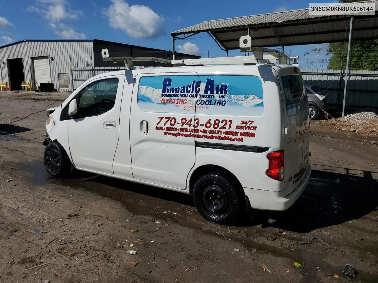 2013 Nissan Nv200 2.5S VIN: 3N6CM0KN8DK696144 Lot: 52780125