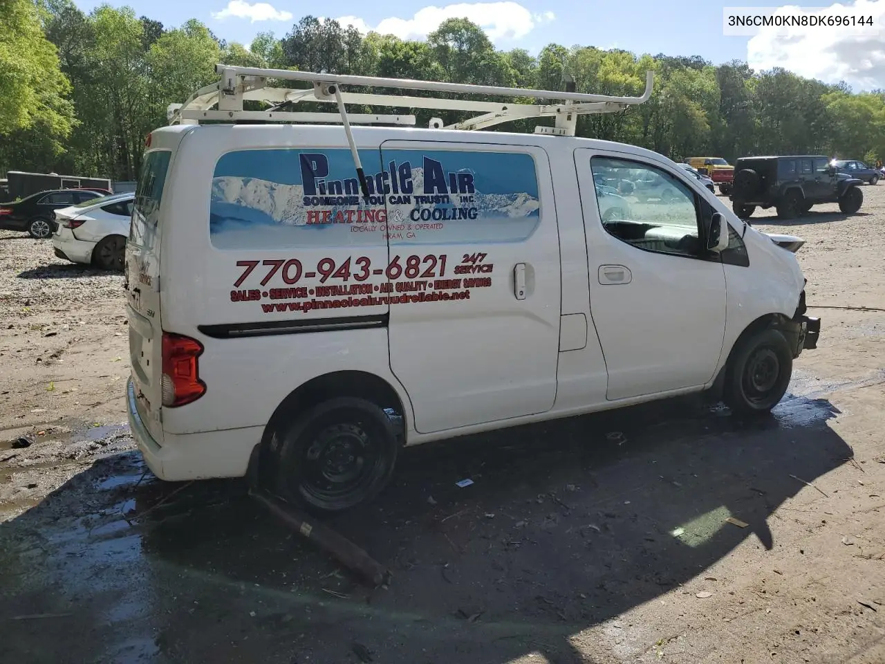 2013 Nissan Nv200 2.5S VIN: 3N6CM0KN8DK696144 Lot: 52780125