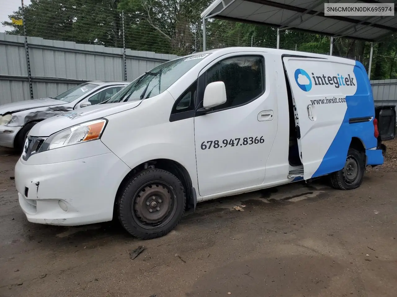 2013 Nissan Nv200 2.5S VIN: 3N6CM0KN0DK695974 Lot: 54690864