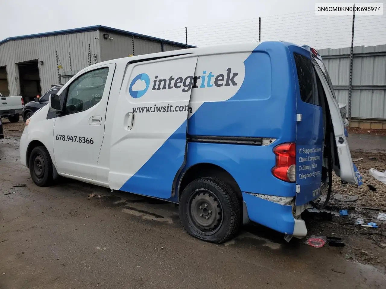 2013 Nissan Nv200 2.5S VIN: 3N6CM0KN0DK695974 Lot: 54690864