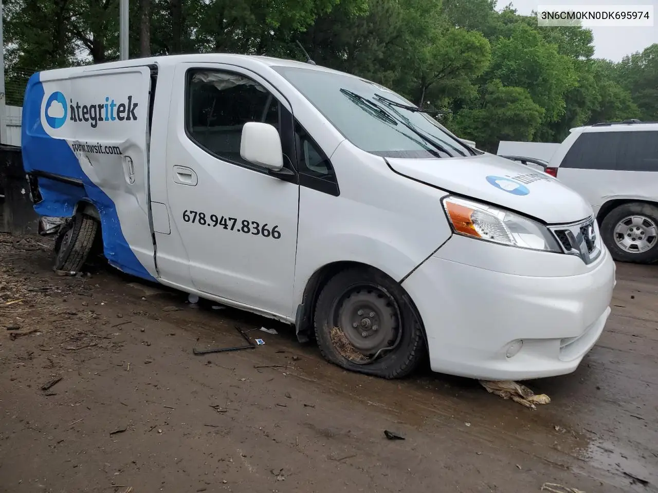 2013 Nissan Nv200 2.5S VIN: 3N6CM0KN0DK695974 Lot: 54690864