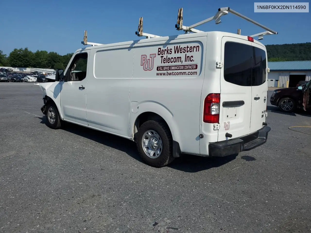 2013 Nissan Nv 1500 VIN: 1N6BF0KX2DN114590 Lot: 61829015