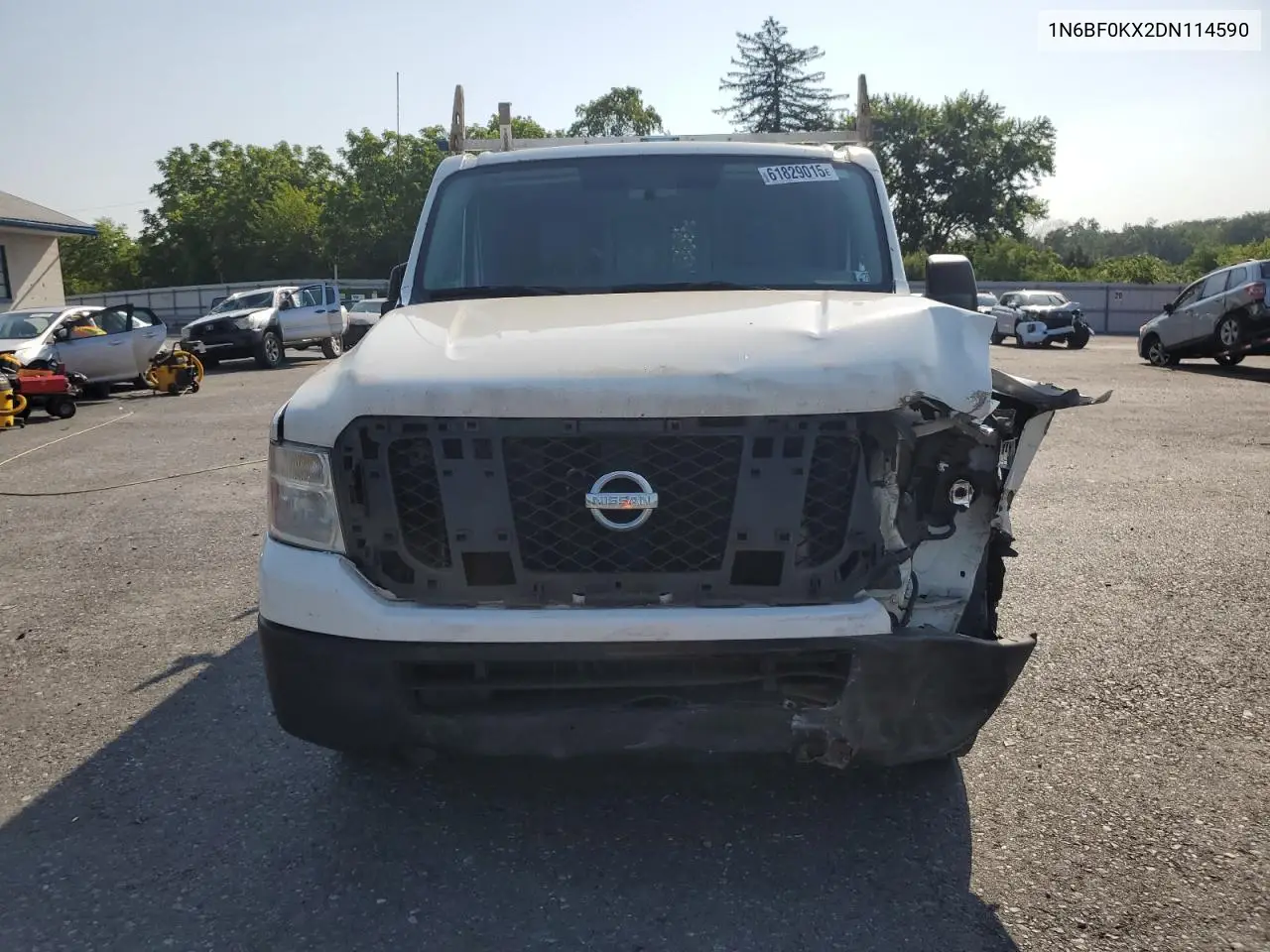 2013 Nissan Nv 1500 VIN: 1N6BF0KX2DN114590 Lot: 61829015