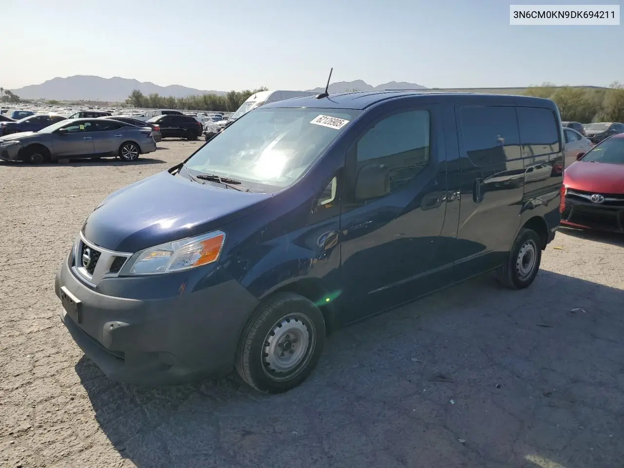 2013 Nissan Nv200 2.5S VIN: 3N6CM0KN9DK694211 Lot: 62126905