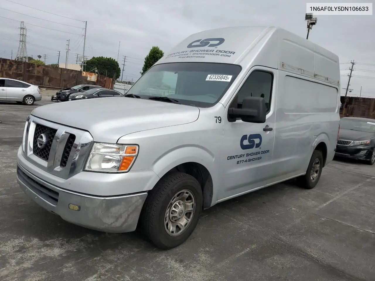 2013 Nissan Nv 2500 VIN: 1N6AF0LY5DN106633 Lot: 62335045