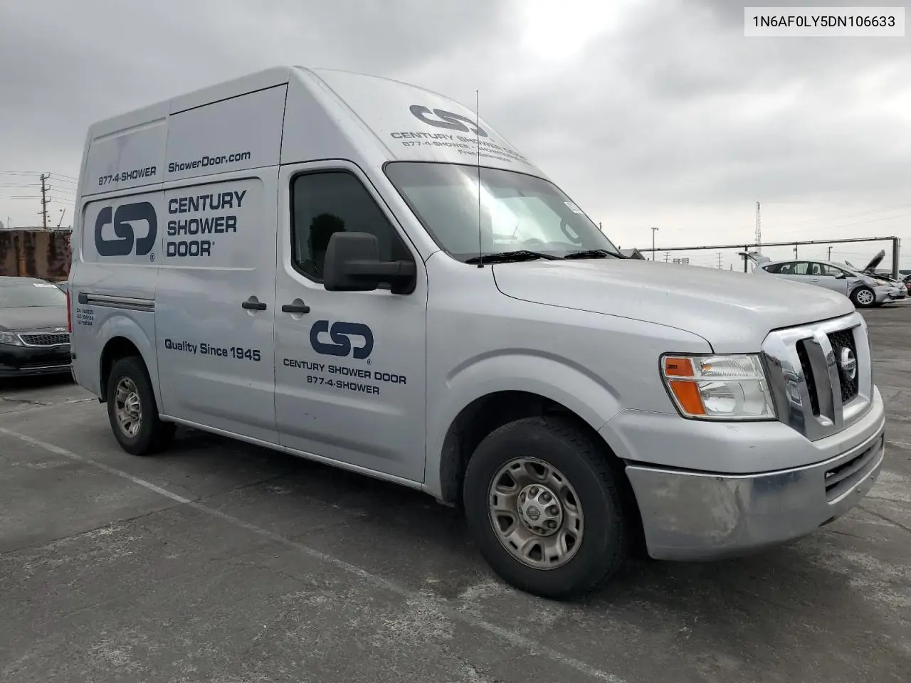 2013 Nissan Nv 2500 VIN: 1N6AF0LY5DN106633 Lot: 62335045