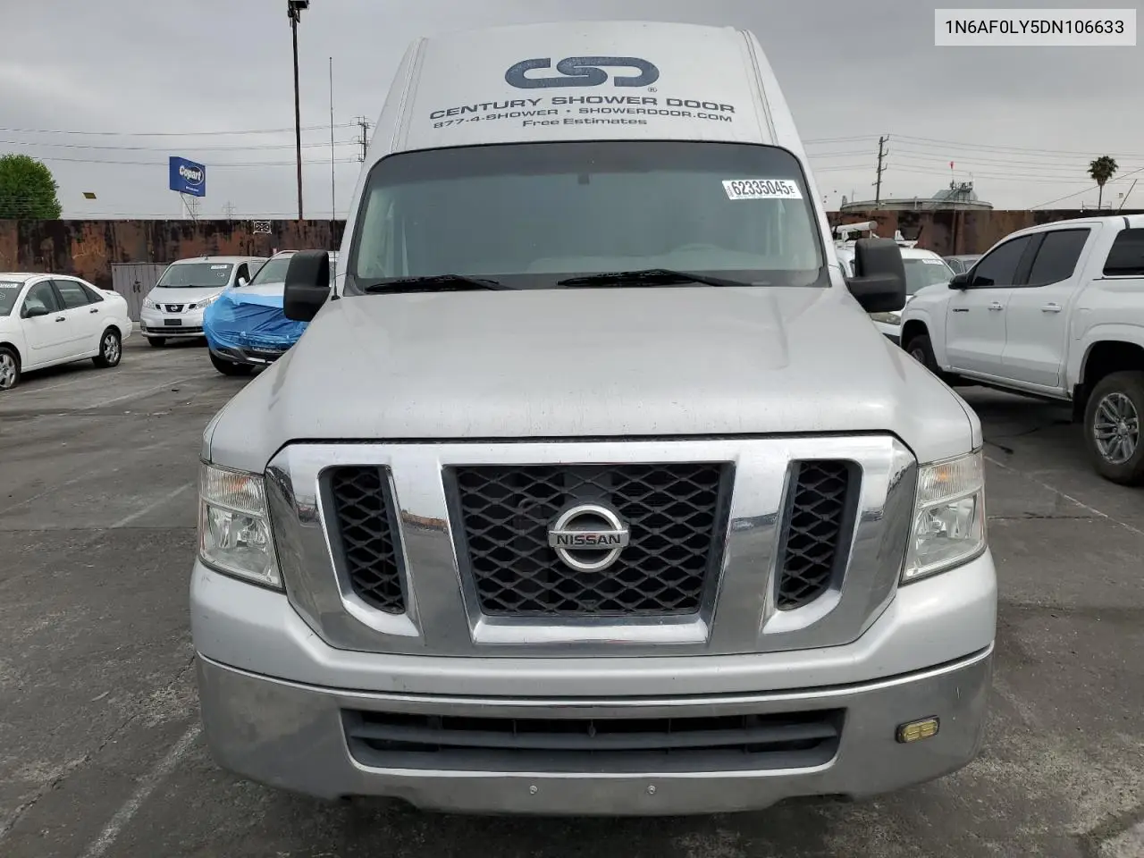 2013 Nissan Nv 2500 VIN: 1N6AF0LY5DN106633 Lot: 62335045