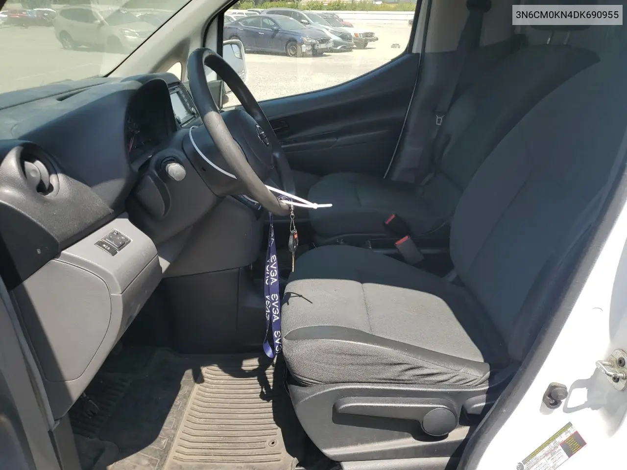 2013 Nissan Nv200 2.5S VIN: 3N6CM0KN4DK690955 Lot: 62351575