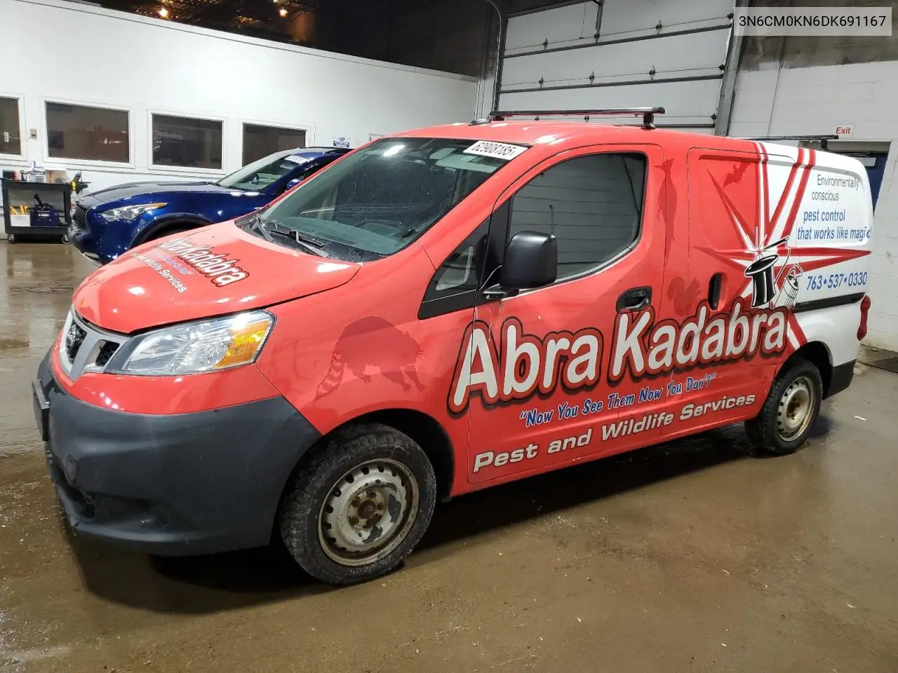 2013 Nissan Nv200 2.5S VIN: 3N6CM0KN6DK691167 Lot: 62908185