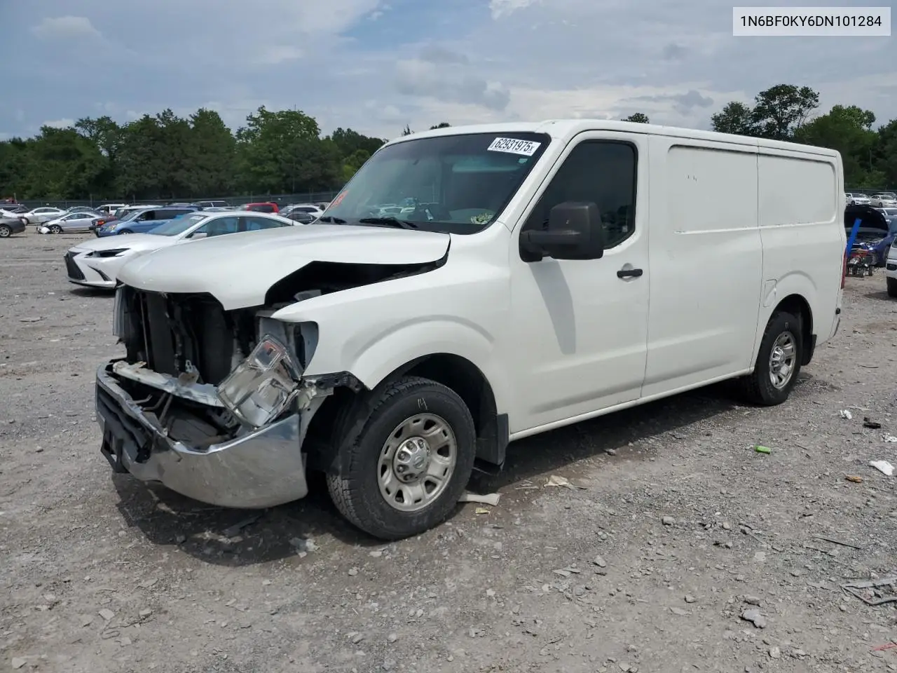 2013 Nissan Nv 1500 VIN: 1N6BF0KY6DN101284 Lot: 62931975
