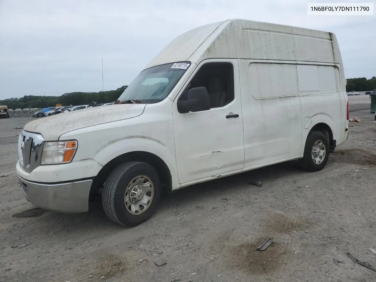 2013 Nissan Nv 2500 VIN: 1N6BF0LY7DN111790 Lot: 63100115