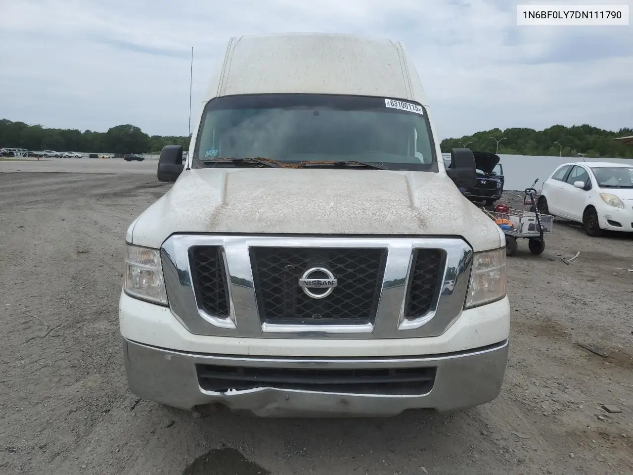 2013 Nissan Nv 2500 VIN: 1N6BF0LY7DN111790 Lot: 63100115