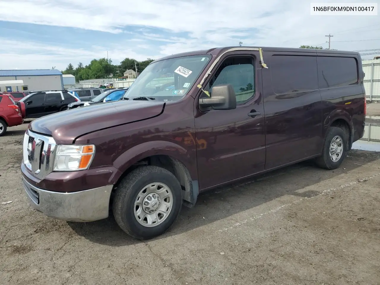 2013 Nissan Nv 1500 VIN: 1N6BF0KM9DN100417 Lot: 64255625