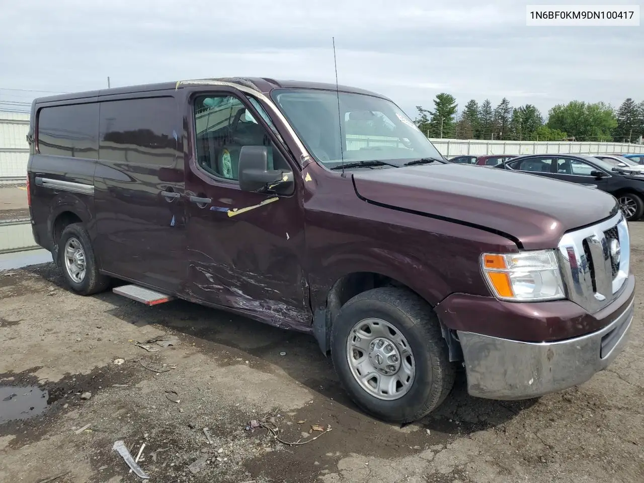 2013 Nissan Nv 1500 VIN: 1N6BF0KM9DN100417 Lot: 64255625