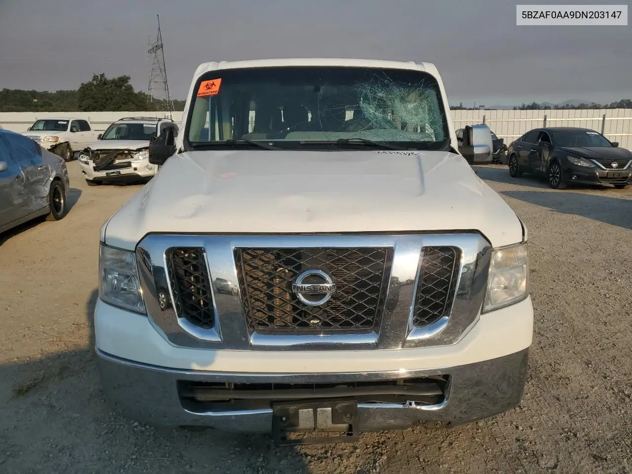 2013 Nissan Nv 3500 S VIN: 5BZAF0AA9DN203147 Lot: 64310325