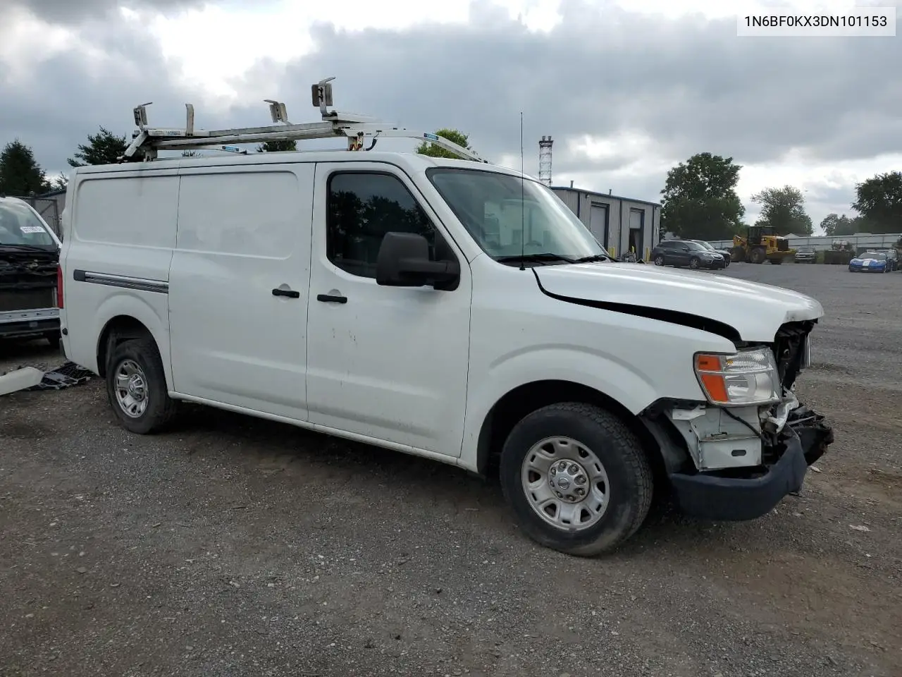 2013 Nissan Nv 1500 VIN: 1N6BF0KX3DN101153 Lot: 64364935