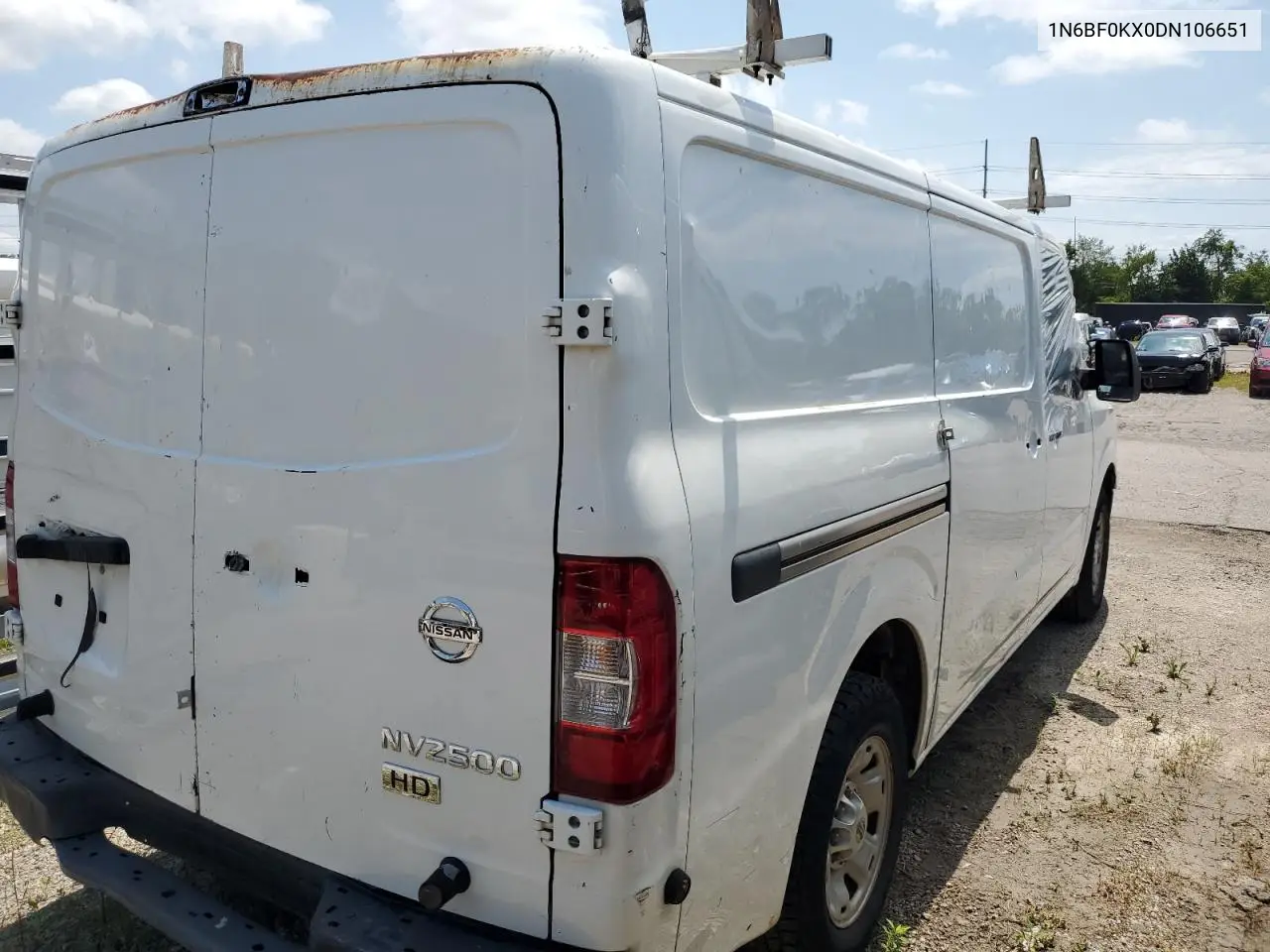 2013 Nissan Nv 1500 VIN: 1N6BF0KX0DN106651 Lot: 65217135