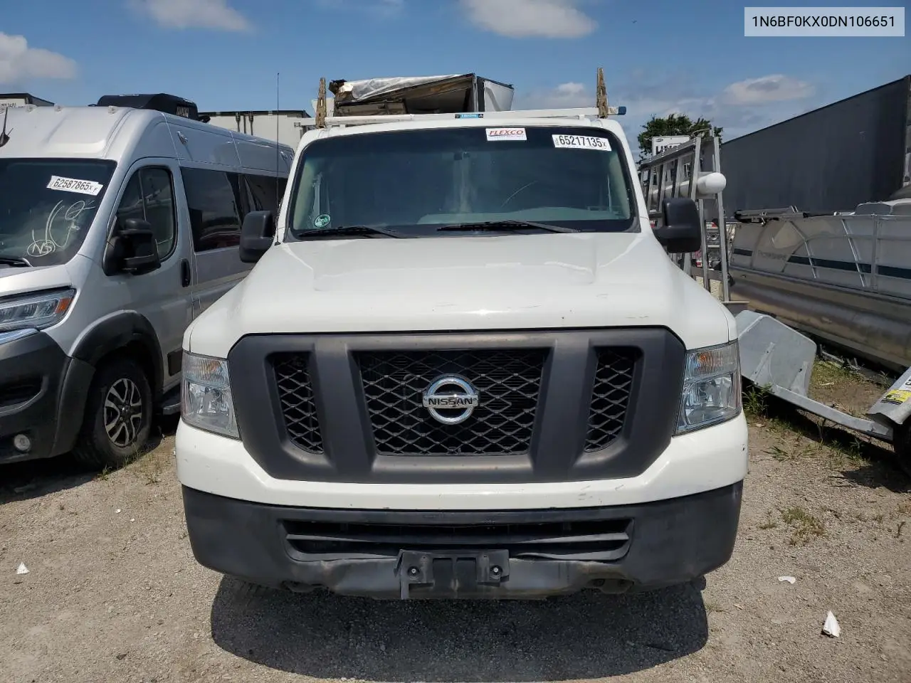 2013 Nissan Nv 1500 VIN: 1N6BF0KX0DN106651 Lot: 65217135