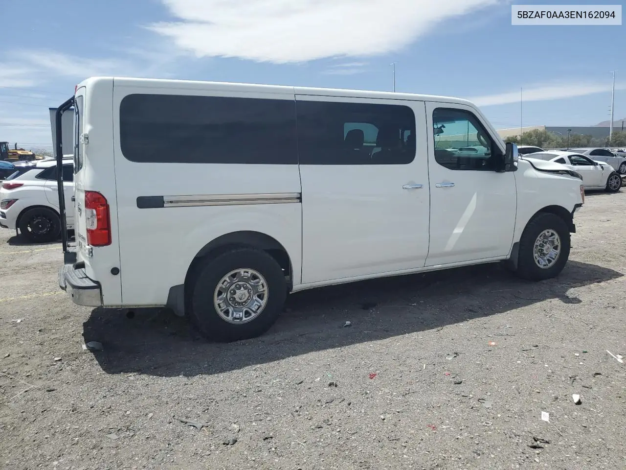 2014 Nissan Nv 3500 S VIN: 5BZAF0AA3EN162094 Lot: 51662455