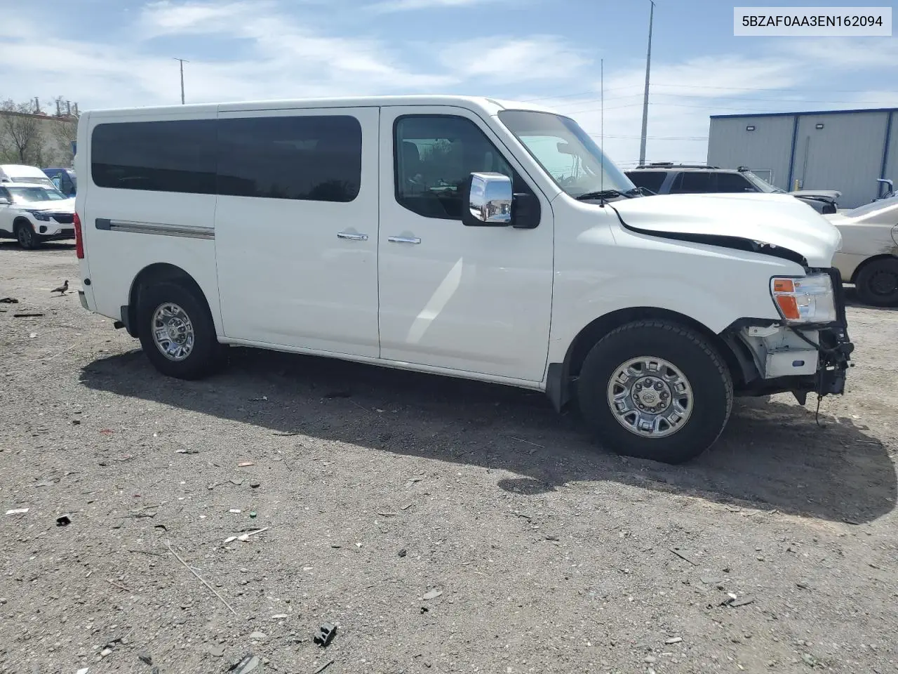 2014 Nissan Nv 3500 S VIN: 5BZAF0AA3EN162094 Lot: 51662455